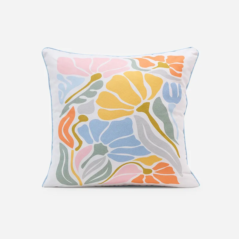 ROSEN - Funda de Cojín Algodón Ibiza 50 x 50 cm