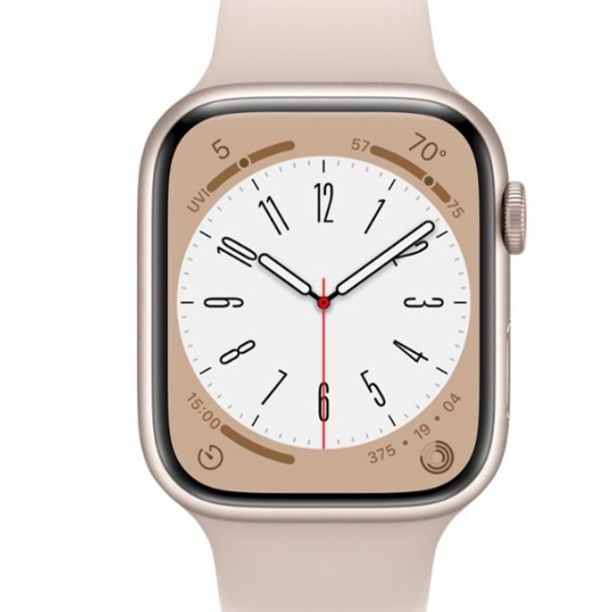 APPLE - Apple Watch Series 8 GPS 41mm Starlight Reacondicionado