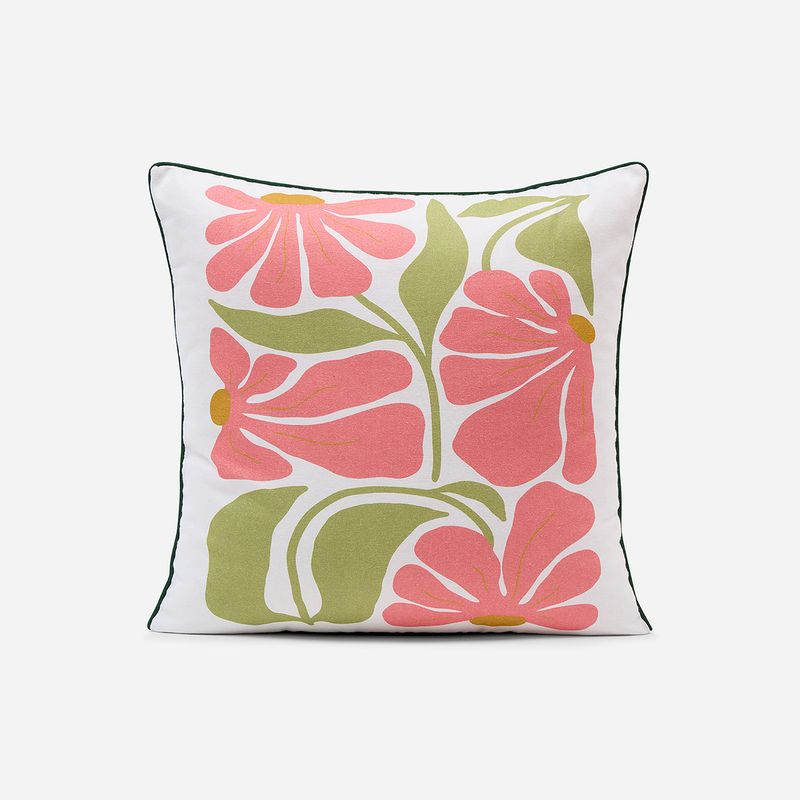 ROSEN - Funda de Cojín Algodón Sorrento 50 x 50 cm
