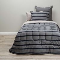 Plumón Soft Touch Alonso Black 1,5 Plazas