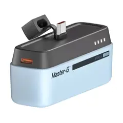 MASTER G - Powerbank 5000mah 20w Usb-c Compatible iphone tipo C o Android Celeste