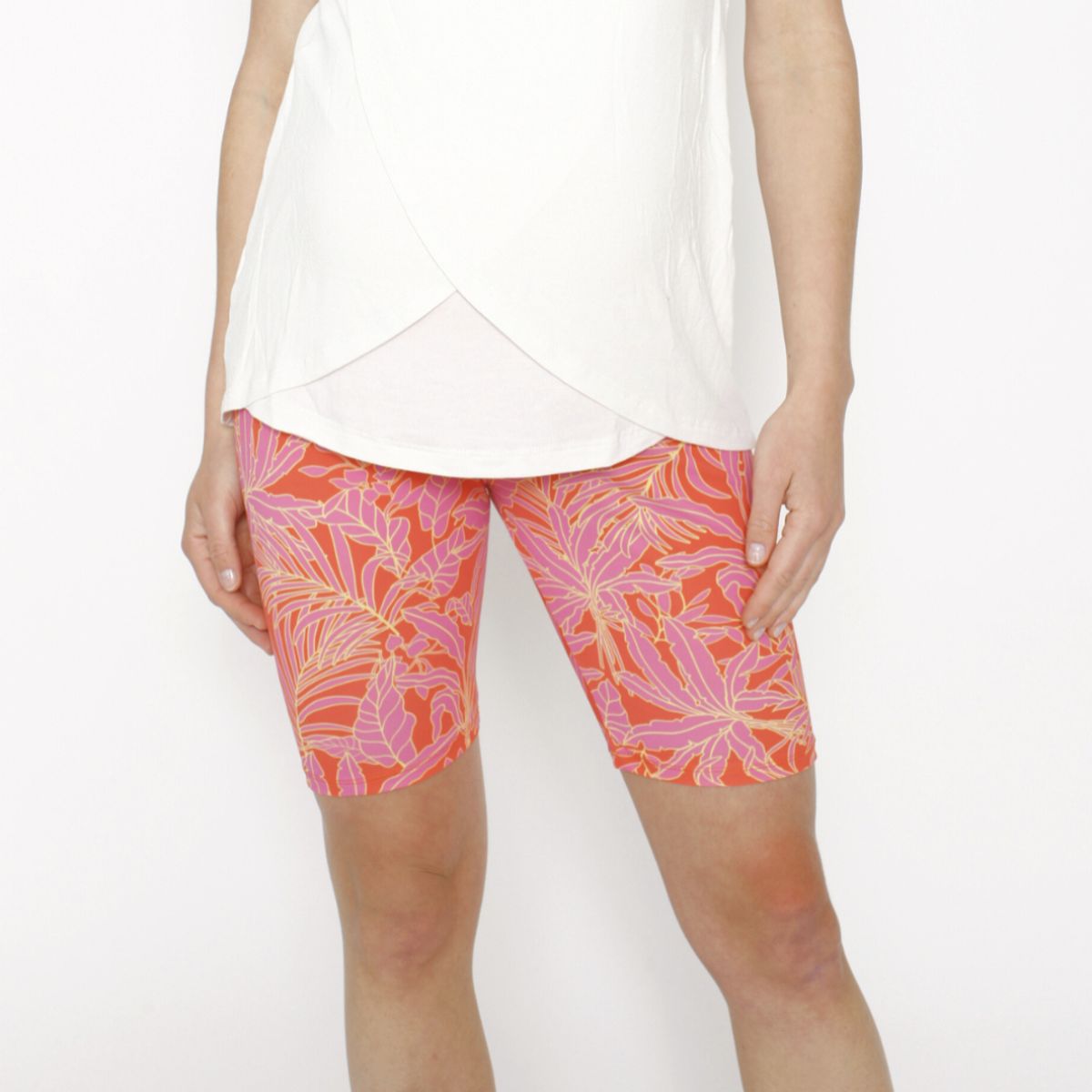 NALA - Calza Maternal Biker Rio Coral Nala Maternity