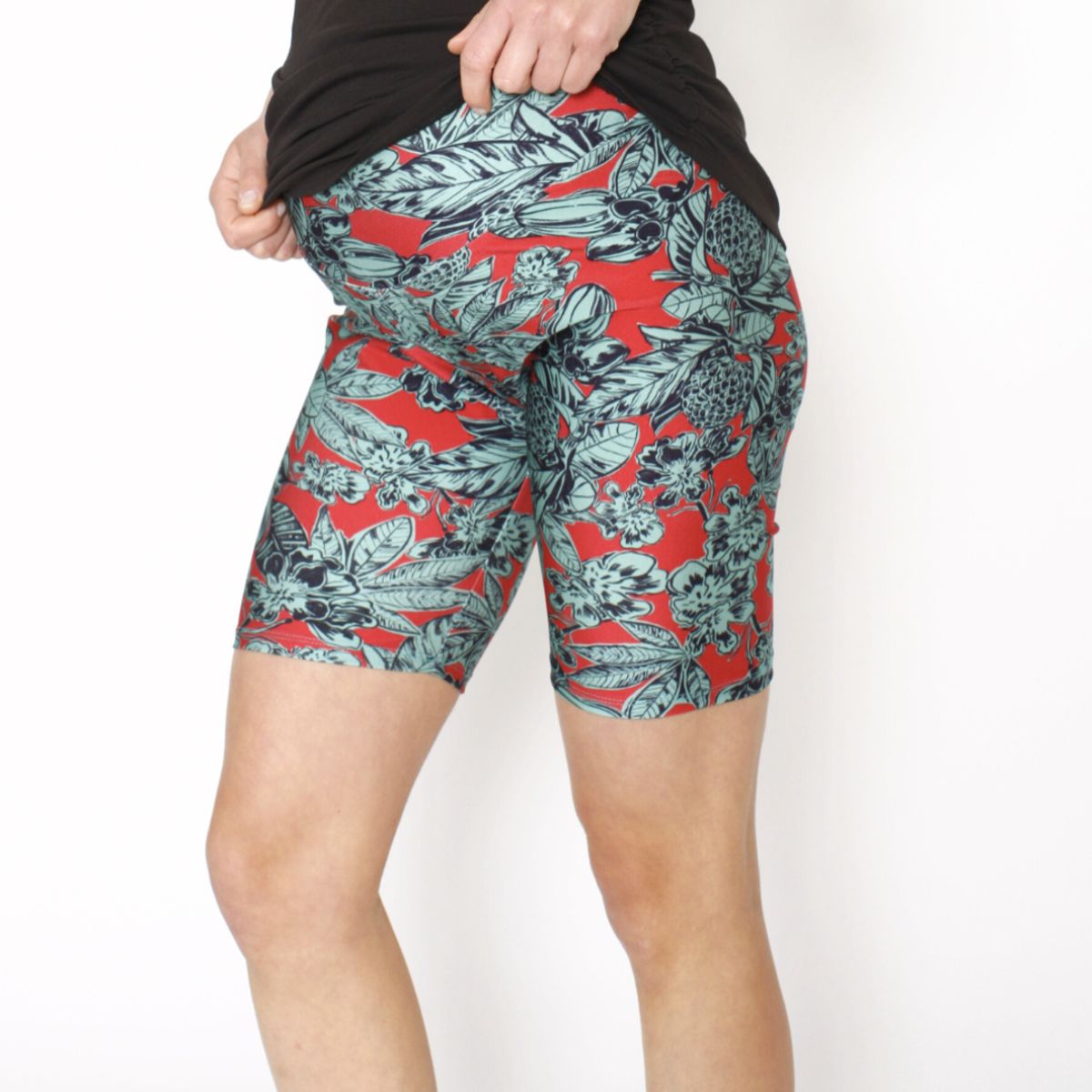 NALA - Calza Maternal Biker Selva Turquesa Nala Maternity