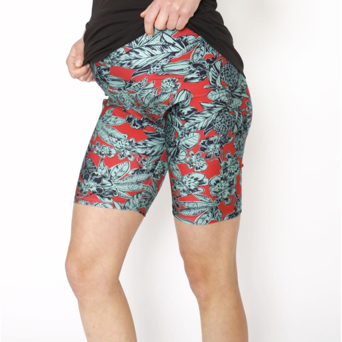 NALA - Calza Maternal Biker Selva Turquesa Nala Maternity