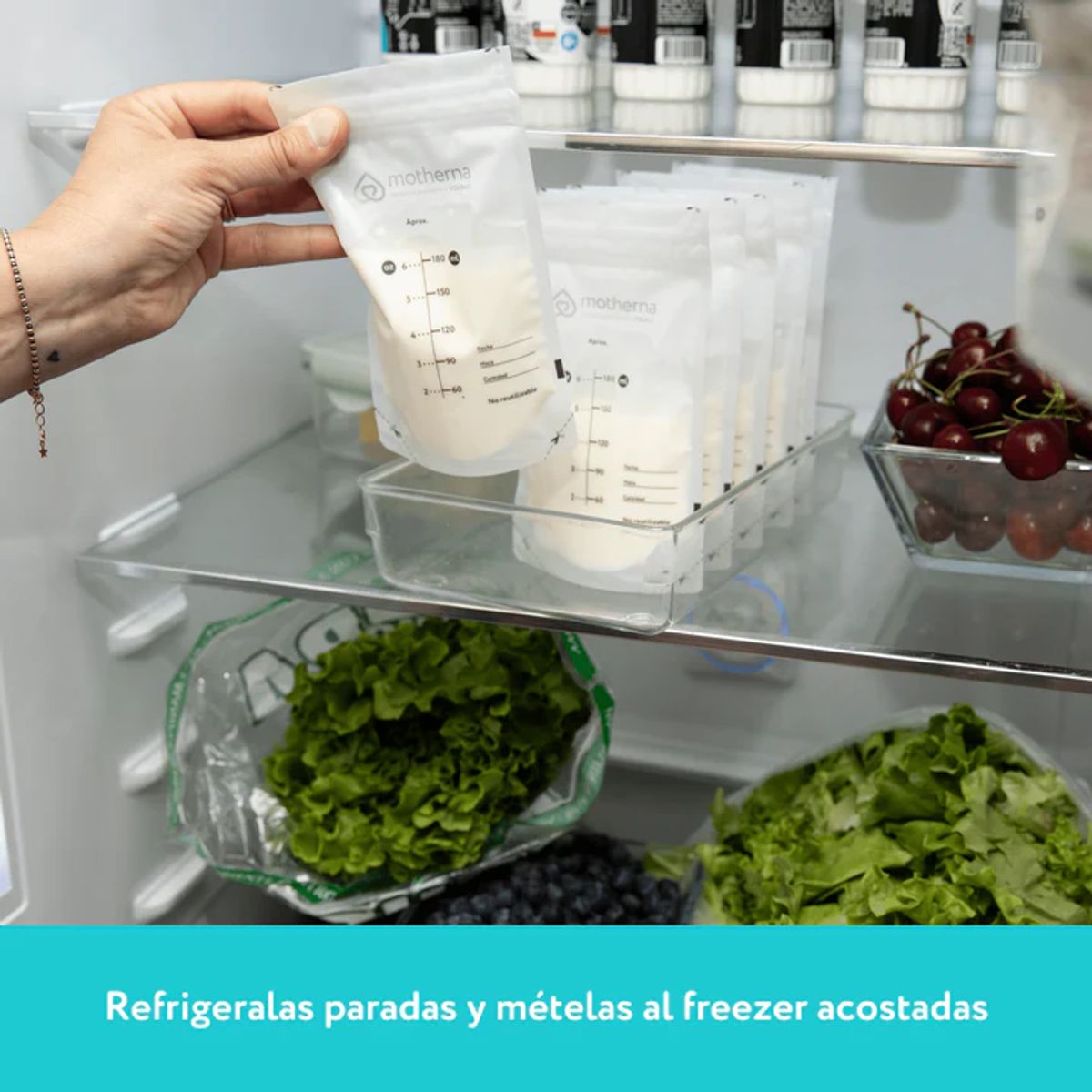 MOTHERNA - Bolsas para leche materna Motherna 30 uns