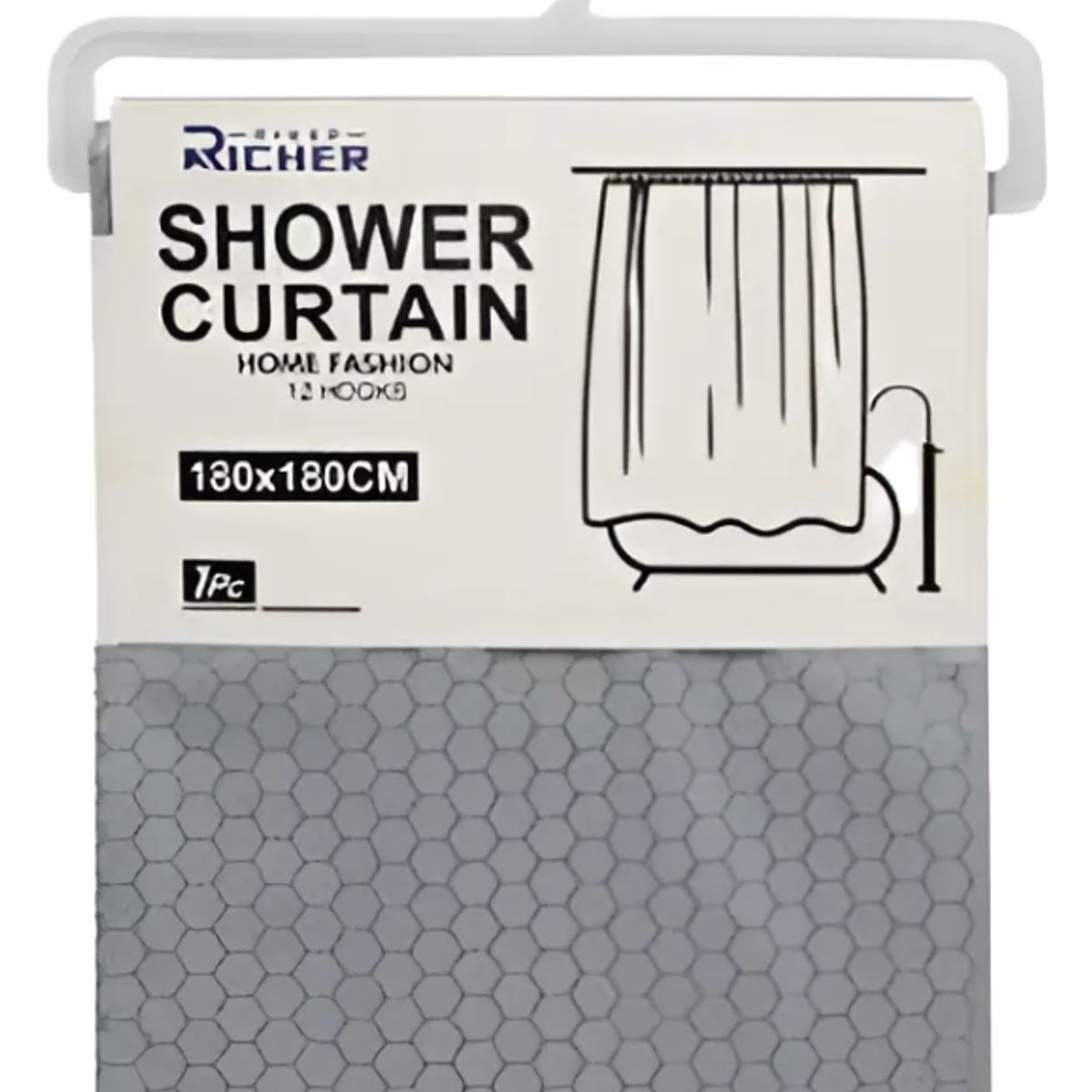 GENERICO - Cortina de Ducha Gris