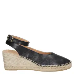 MINGO - Alpargata Mujer Casual Negro