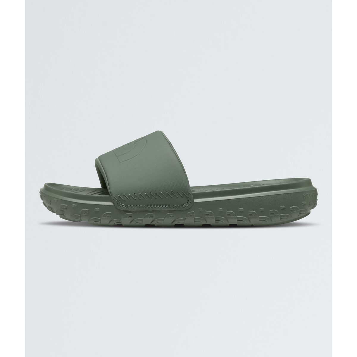 THE NORTH FACE - Sandalias Never Stop Cush Slide Verde