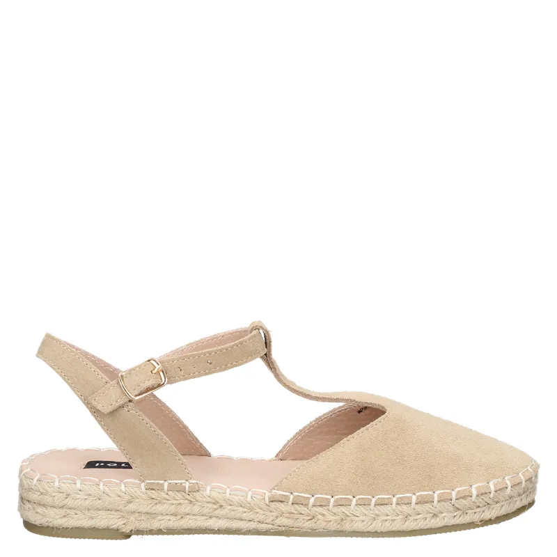 POLLINI - Alpargata Mujer Casual Beige Pollini
