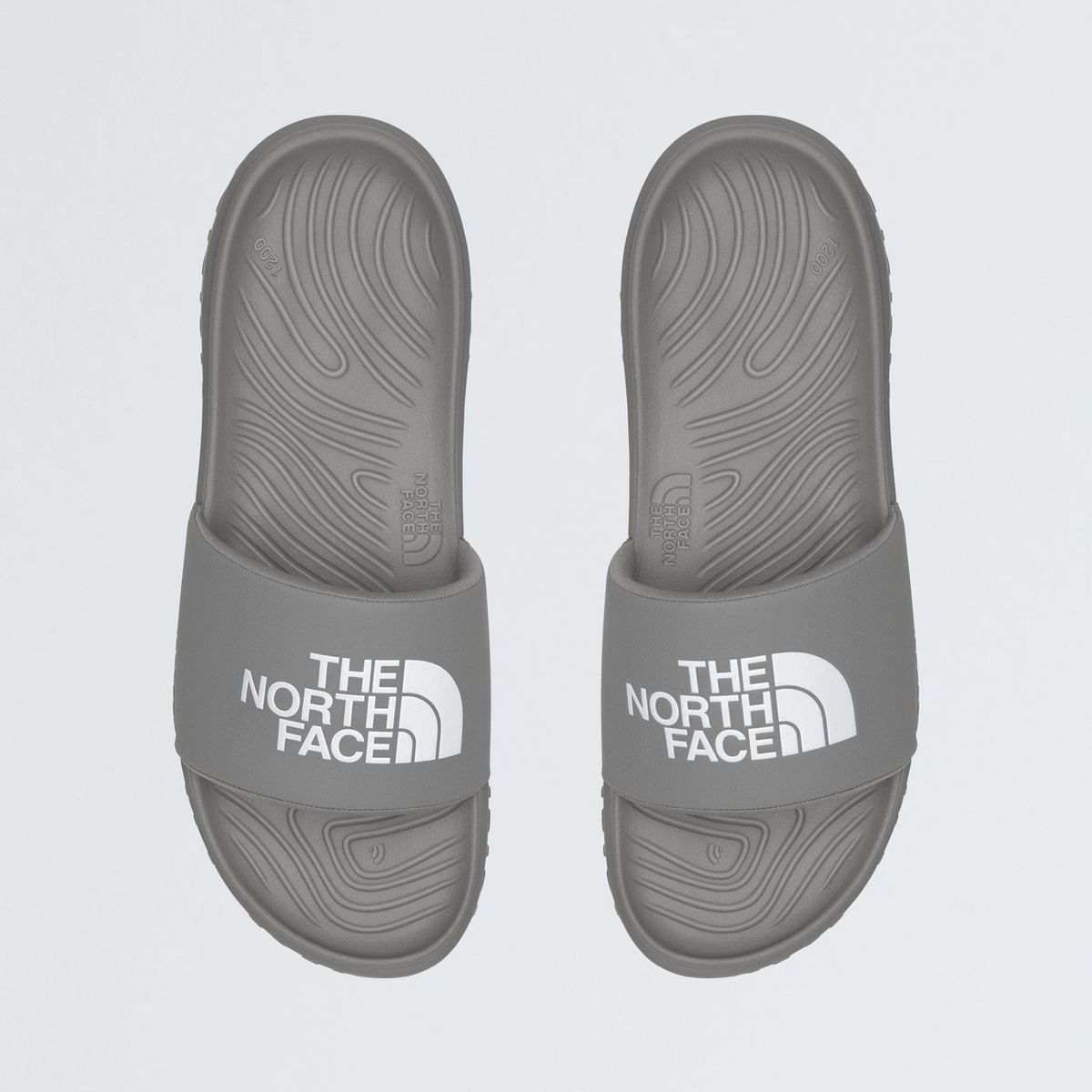 THE NORTH FACE - Sandalias Never Stop Cush Slide Gris