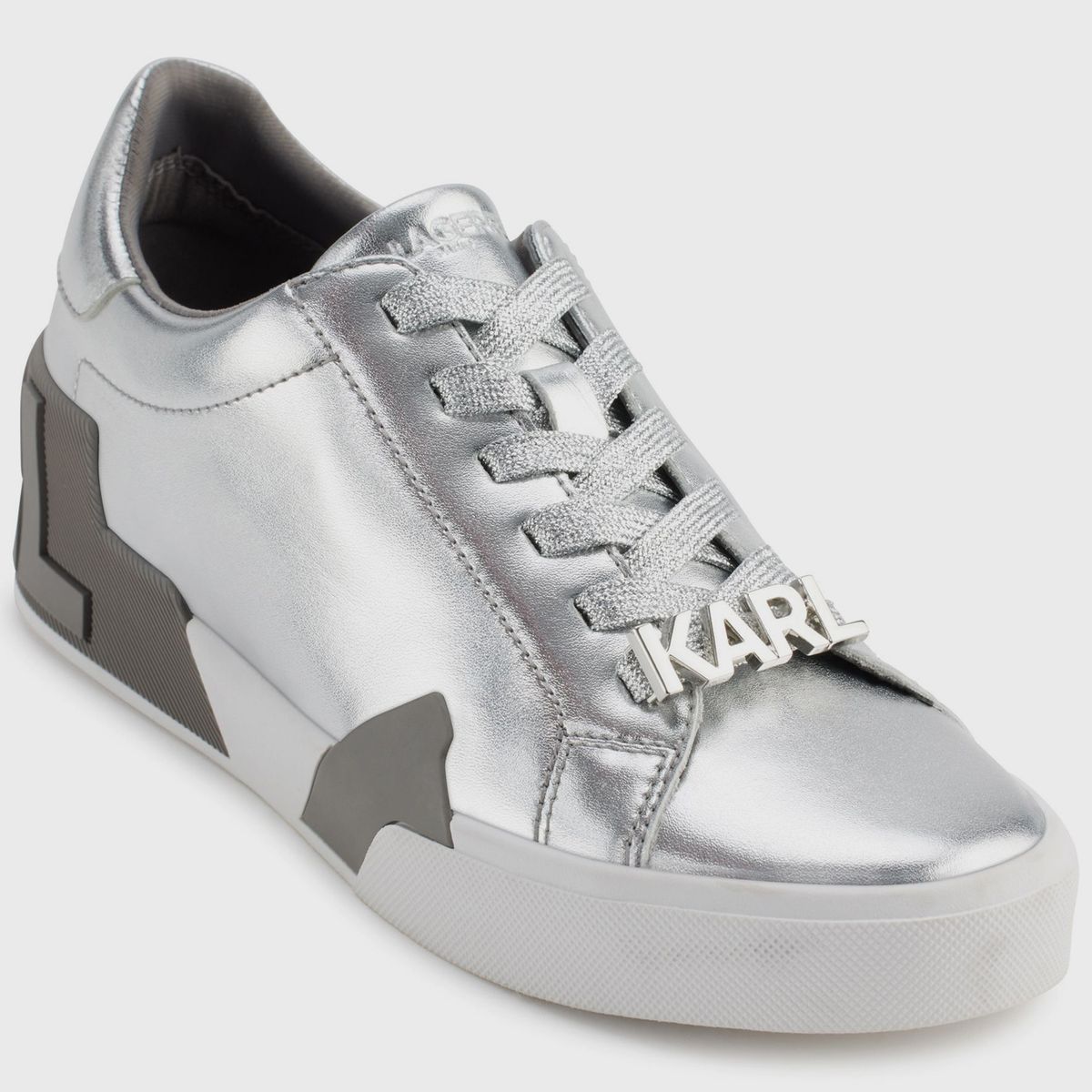 KARL LAGERFELD - Zapatillas metalizadas - Melora