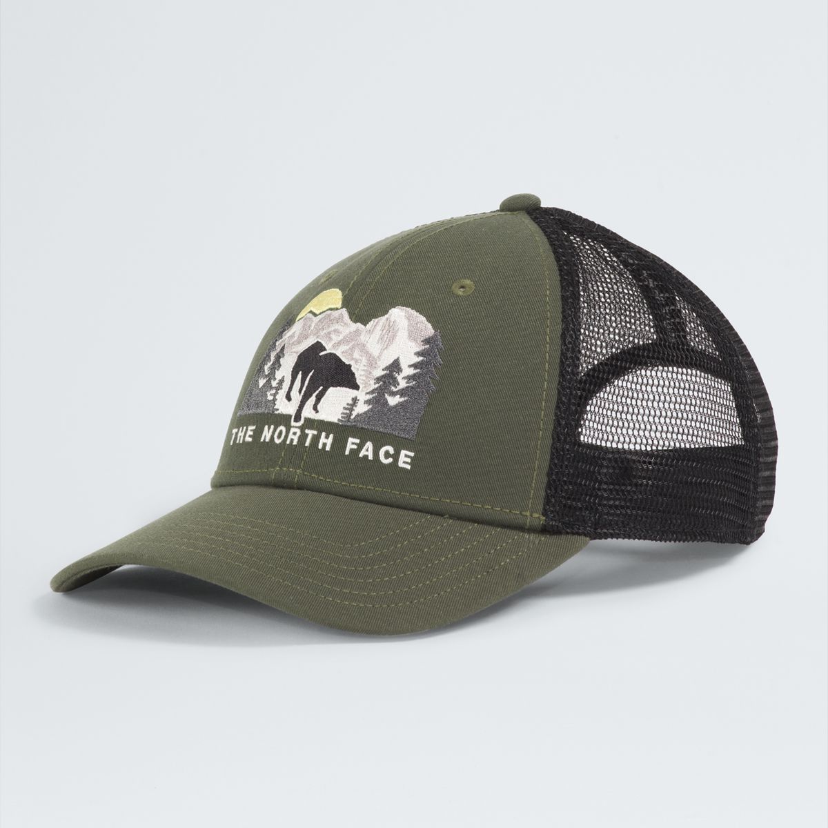 THE NORTH FACE - Jockey Embroidered Mudder Trucker Verde