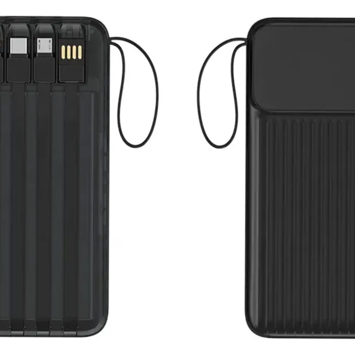 GENERICO - Power Bank 30000mah Pro13 Cables Type C+lightning+usb+micro