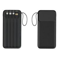 Power Bank 30000mah Pro13 Cables Type C+lightning+usb+micro