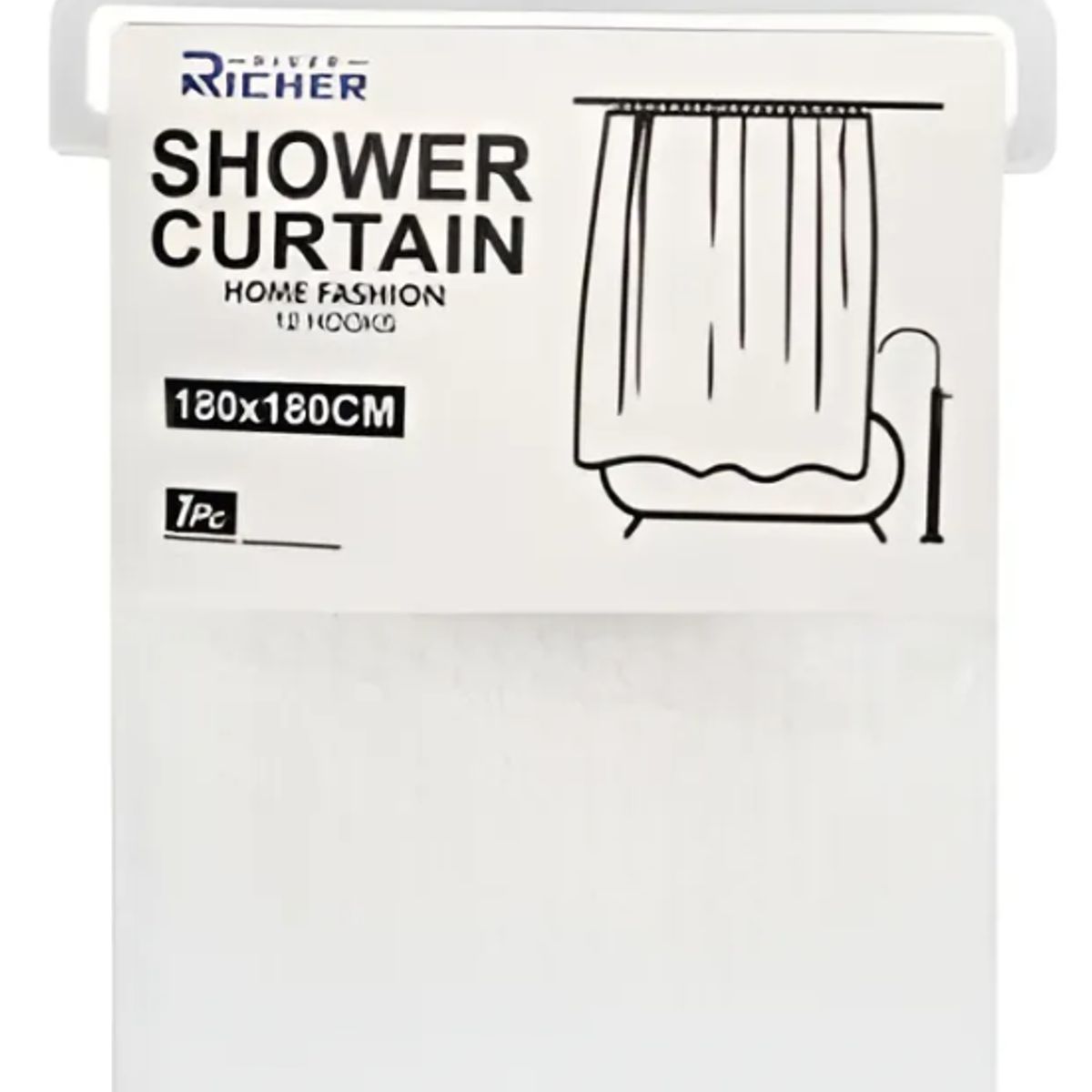 GENERICO - Cortina de Ducha Blanco