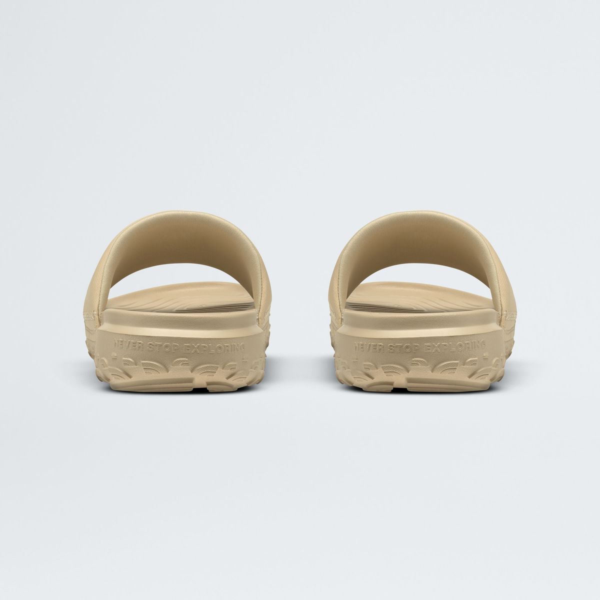 THE NORTH FACE - Sandalias Never Stop Cush Slide Gris