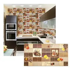 MERCAR RAY - Wall Panel PVC 95.5 x 48cm Relieve OMELA, 4.6m² (10 Paneles)