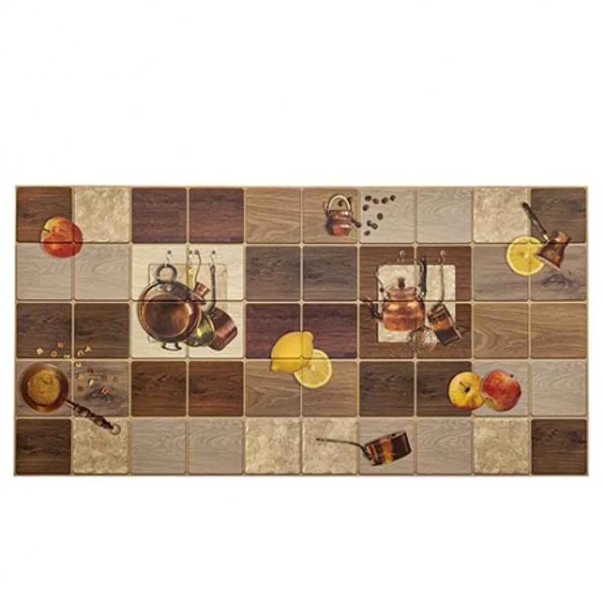MERCAR RAY - Wall Panel PVC 95.5 x 48cm Relieve OMELA, 4.6m² (10 Paneles)