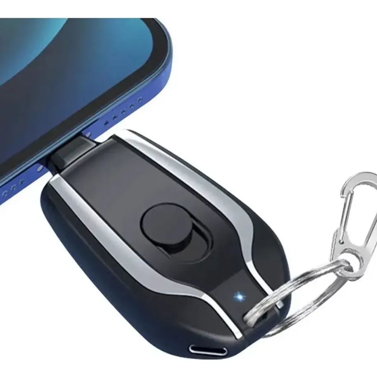 GENERICO - Llavero Cargador Emergencia Para iPhone 1500mah