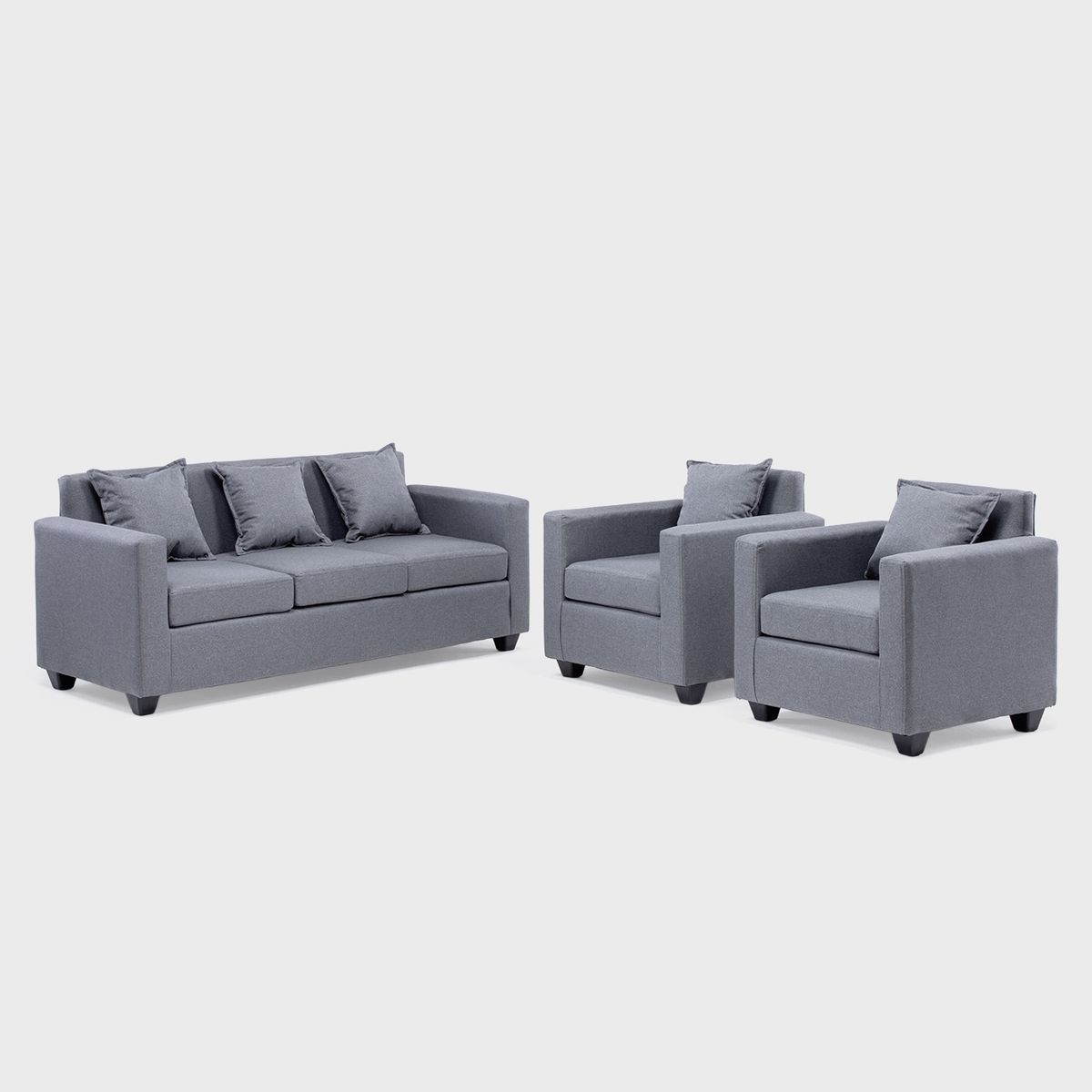 MUEBLES MPR - Living  311 Charlotte Tela Gris