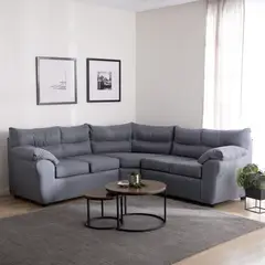 MUEBLES MPR - Seccional Cipres 212 Tela Gris