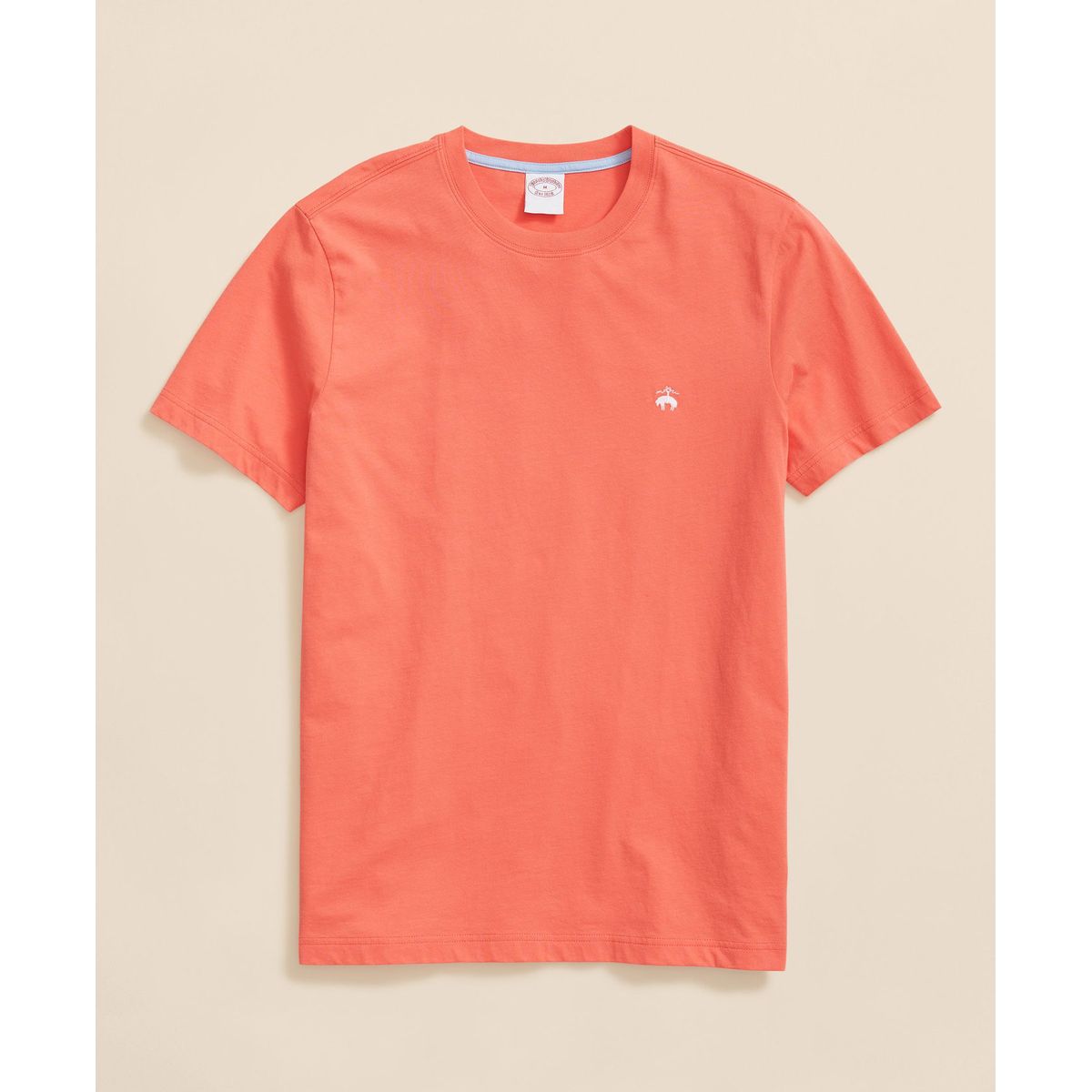 BROOKS BROTHERS - Polera Hombre Ctn Logo Gf Tee Rosado Brooks Brothers