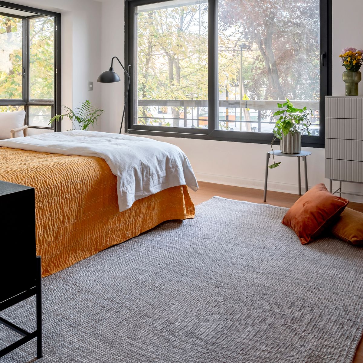 AMERITEX - Alfombra Ash Earth 250x350 Polipropileno