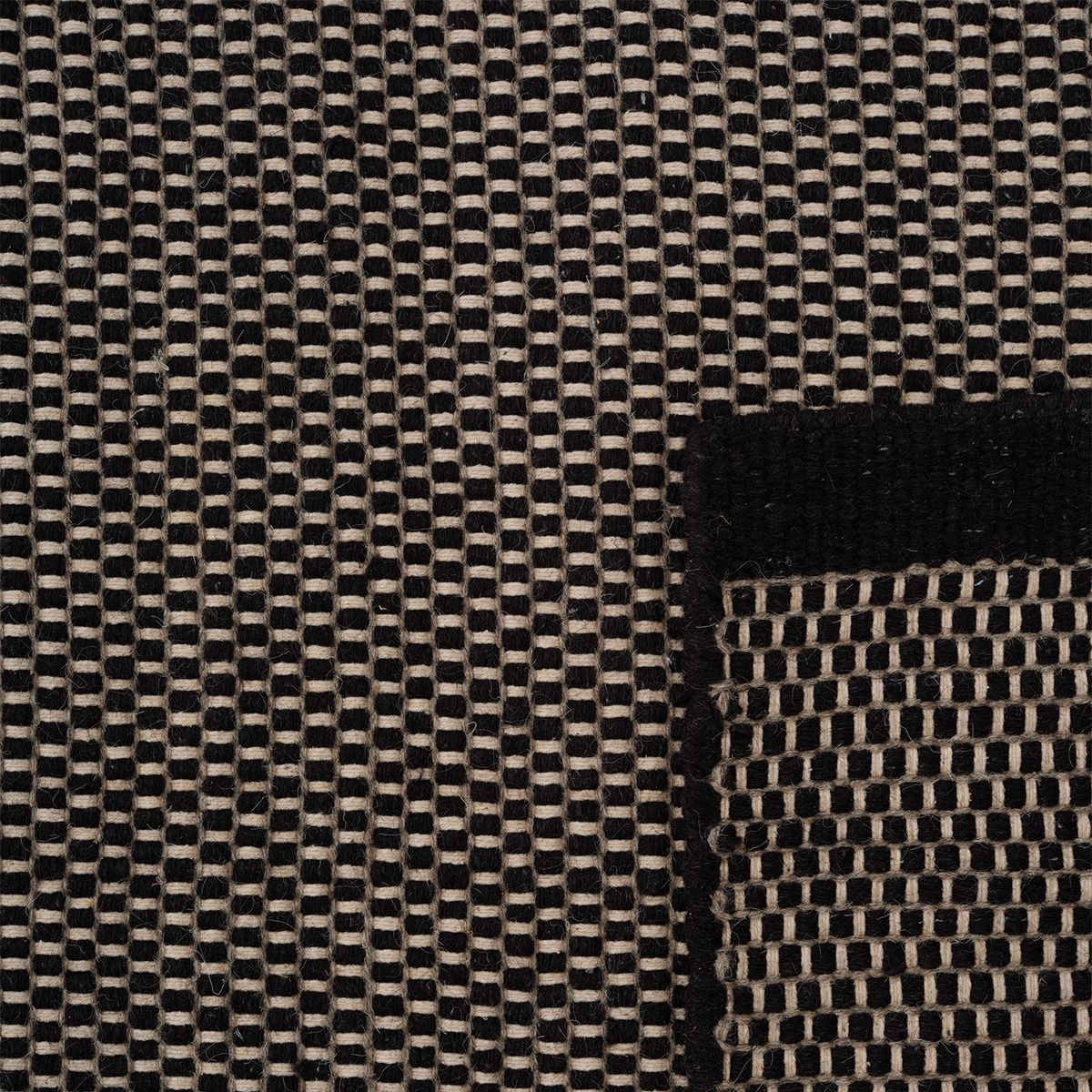 AMERITEX - Alfombra Asko Black 170x240 Lana