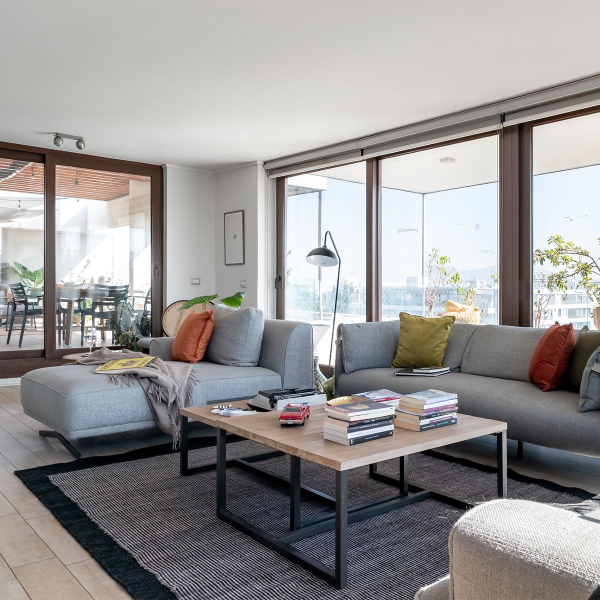 AMERITEX - Alfombra Burano Black 170x240 Lana