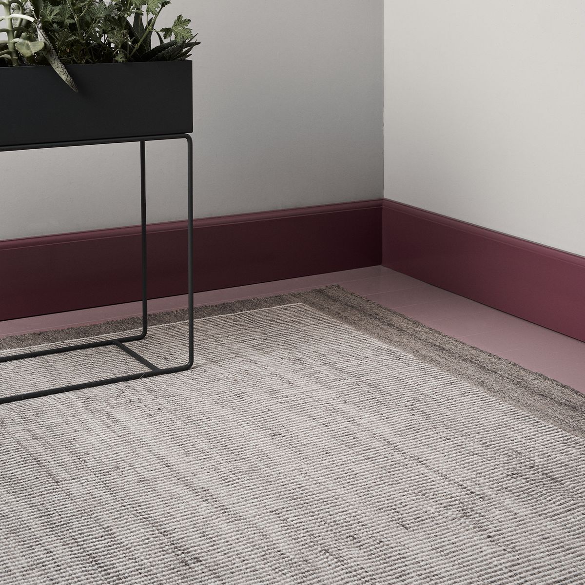 AMERITEX - Alfombra Burano Metal 170x240 Lana