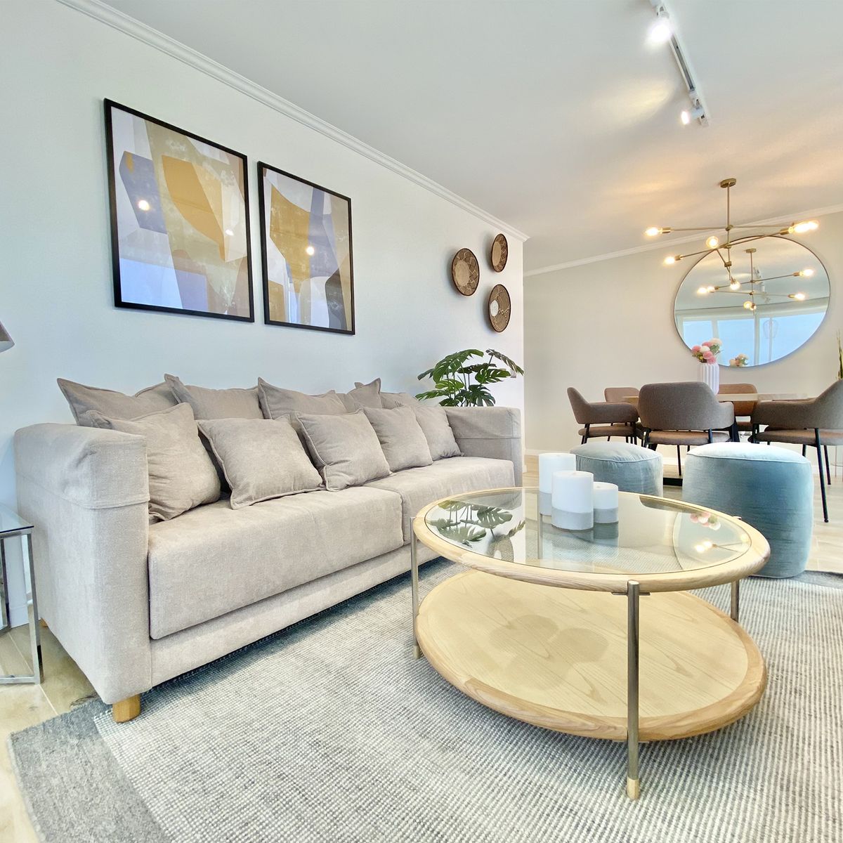 AMERITEX - Alfombra Burano Metal 170x240 Lana