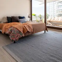 AMERITEX - Alfombra Irusu Charcoal 170x240 Polipropileno