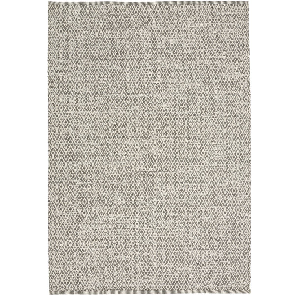 AMERITEX - Alfombra Labyrinthe Silver 170x240 Lana