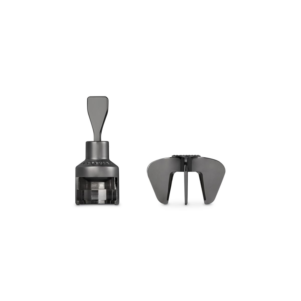 LE CREUSET - Le Creuset Abridor + Tapon Cava Black Nickel Metalico