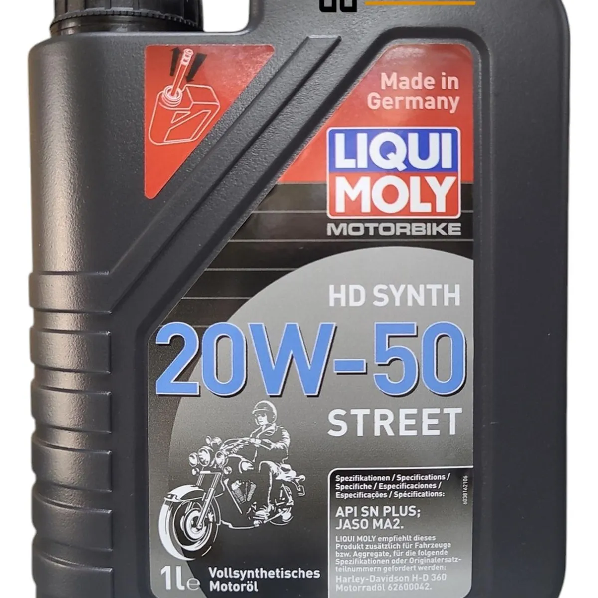 LIQUI MOLY - Aceite De Moto 20w50 Full Sintético Liquimoly 4t 1l Original