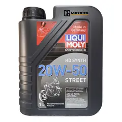 LIQUI MOLY - Aceite De Moto 20w50 Full Sintético Liquimoly 4t 1l Original