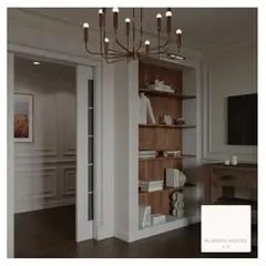 BAUM - TINETA PINTURA ESMALTE AL AGUA - BLANCO HUESO 1-T