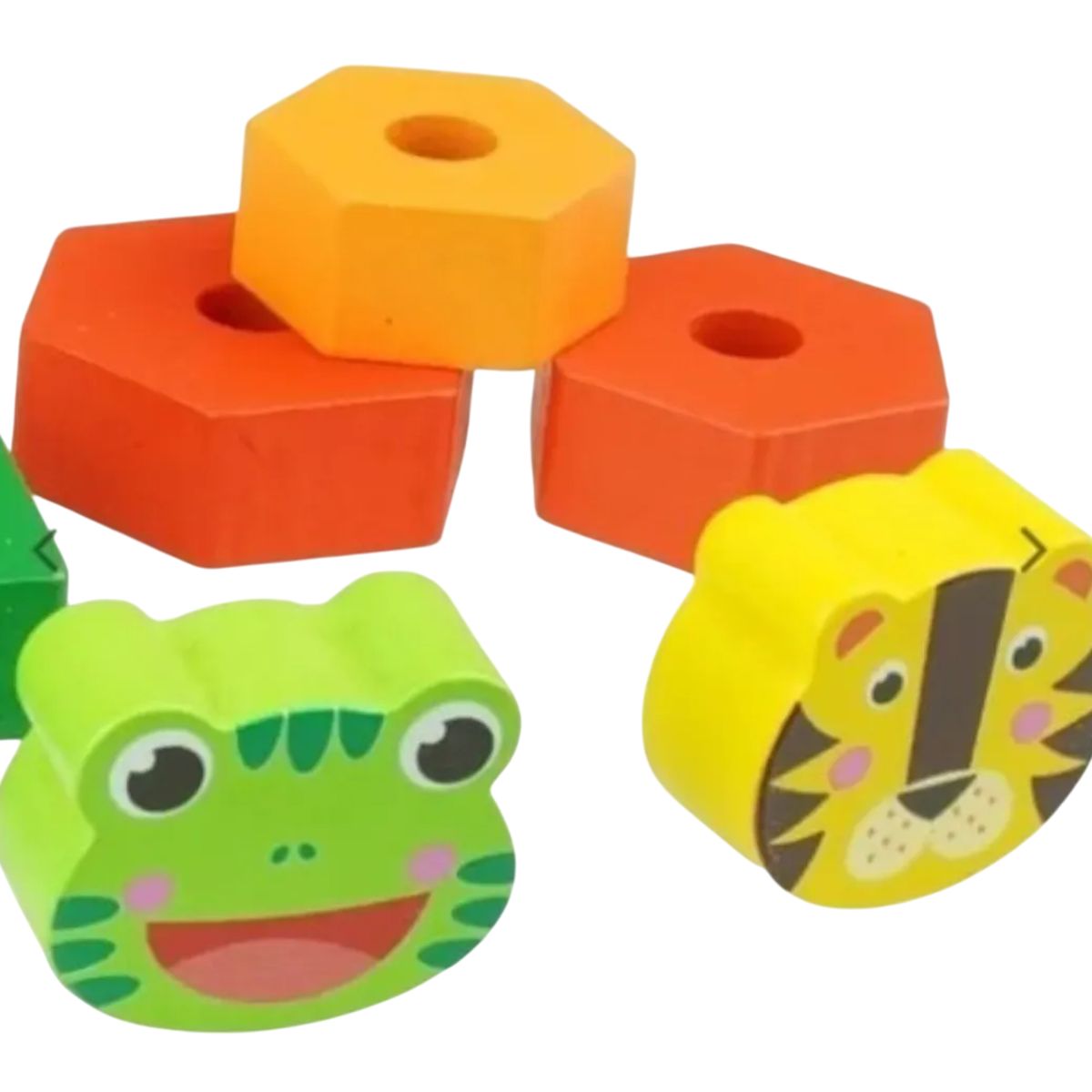 GENERICO - Juguete Didáctico Torre De Encaje Animales Y Figuras Niños