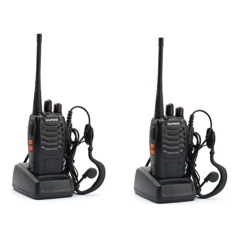 GENERICO - Walkie-talkie Baofeng Walk Talk 777 BF-777S de 2 radios - negro