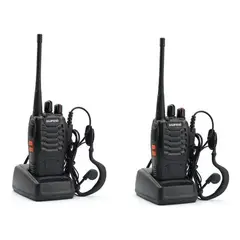 GENERICO - Walkie-talkie Baofeng Walk Talk 777 BF-777S de 2 radios - negro