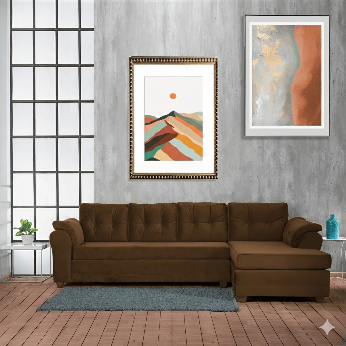 MUEBLES MPR - Seccional Journey Felpa - Derecho