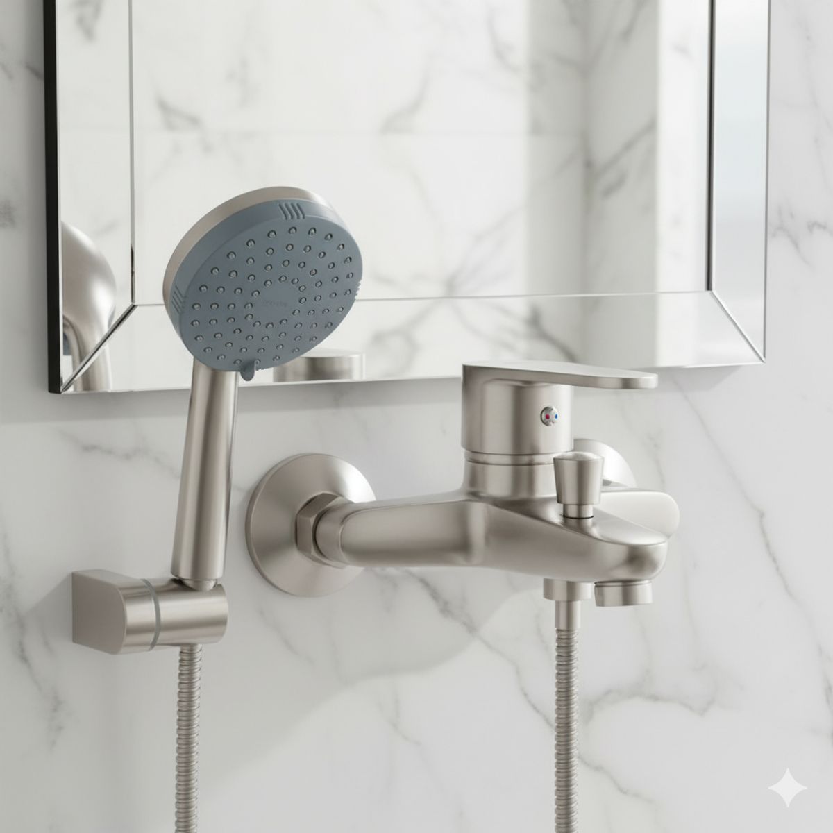 STRETTO - Monomando Llave Grifo Tina Ducha Modelo Dessin Marca Stretto