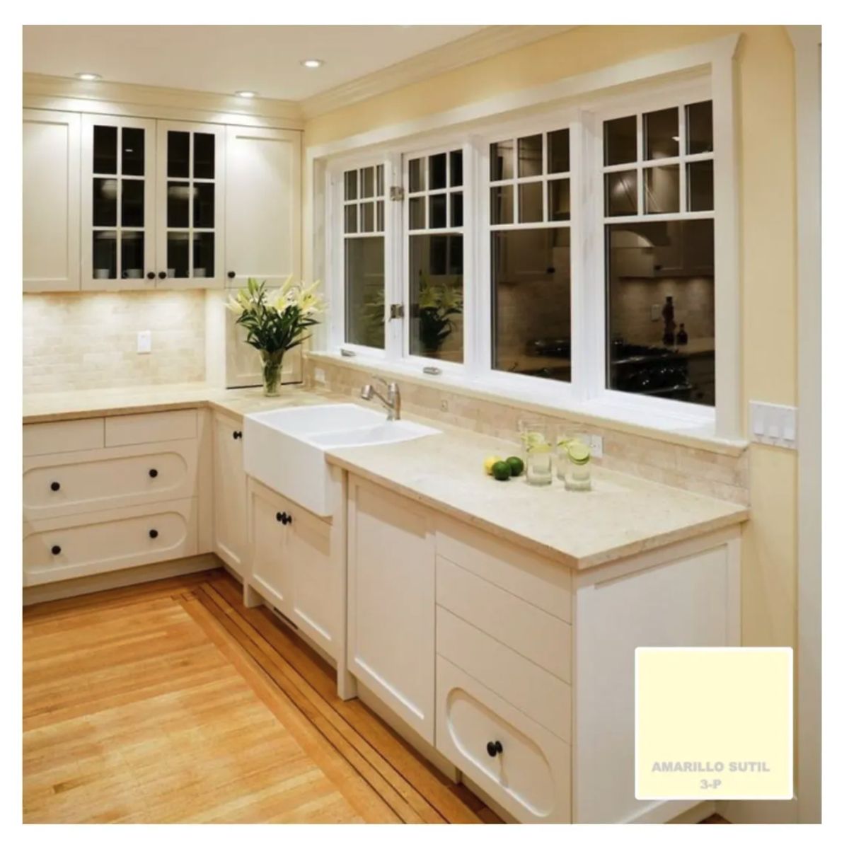 BAUM - TINETA PINTURA ESMALTE AL AGUA - AMARILLO SUTIL 3-P