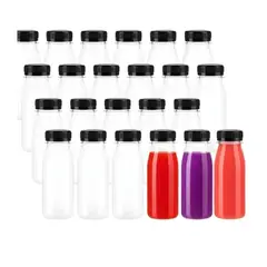 PASTELERIUS - Pack X48 Botellas Pet Transparente Botellas Plastico 300ml