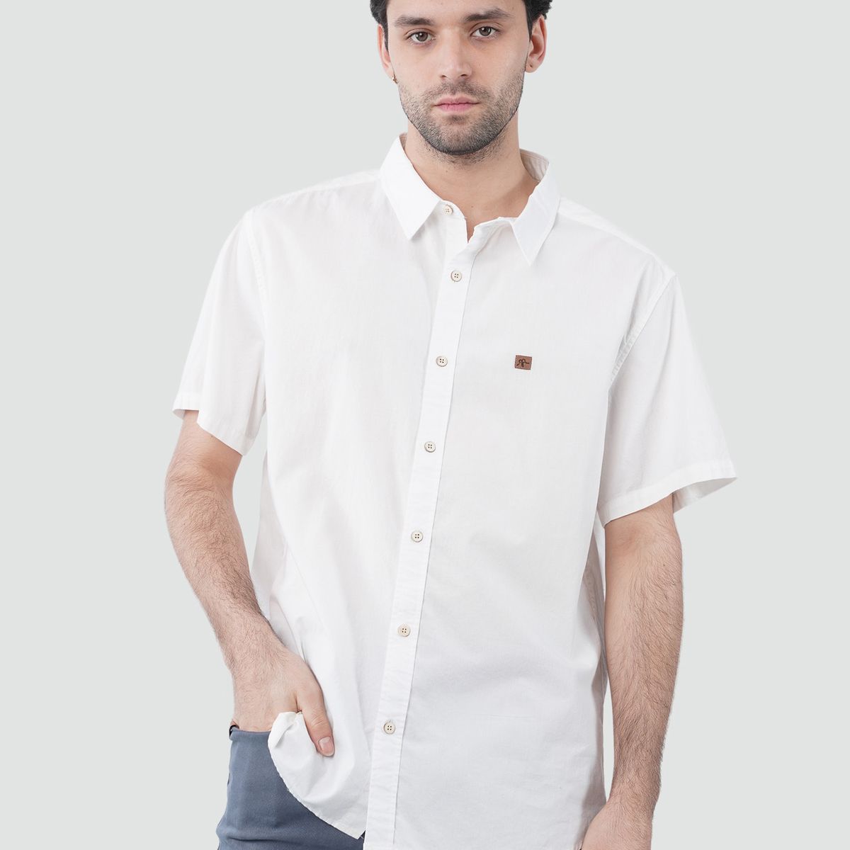 KAYA UNITE - Camisa Hombre Algodón