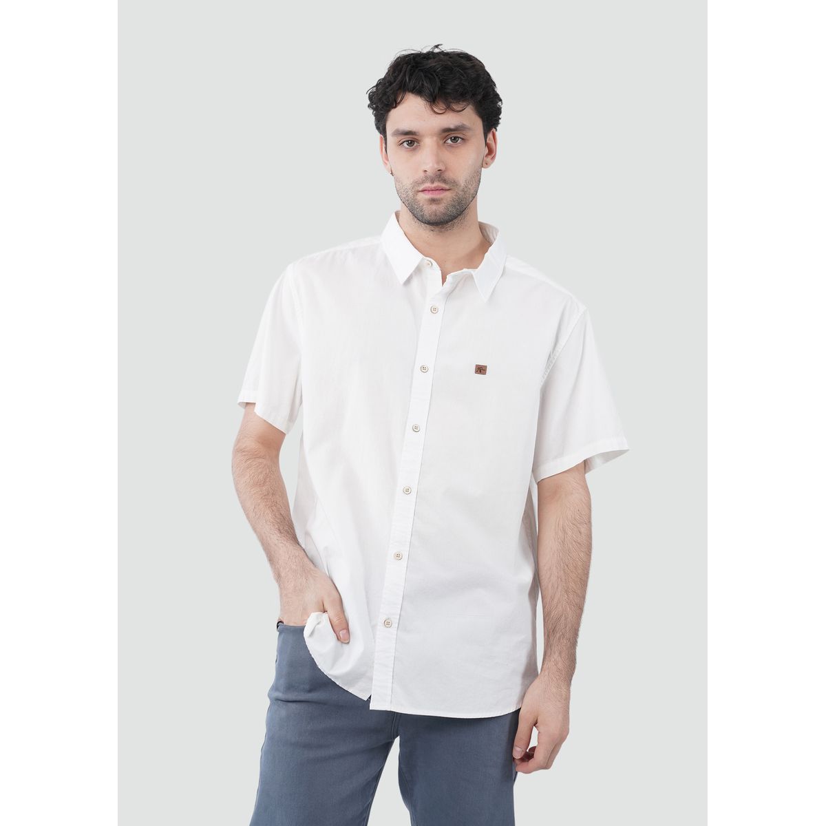 KAYA UNITE - Camisa Hombre Algodón