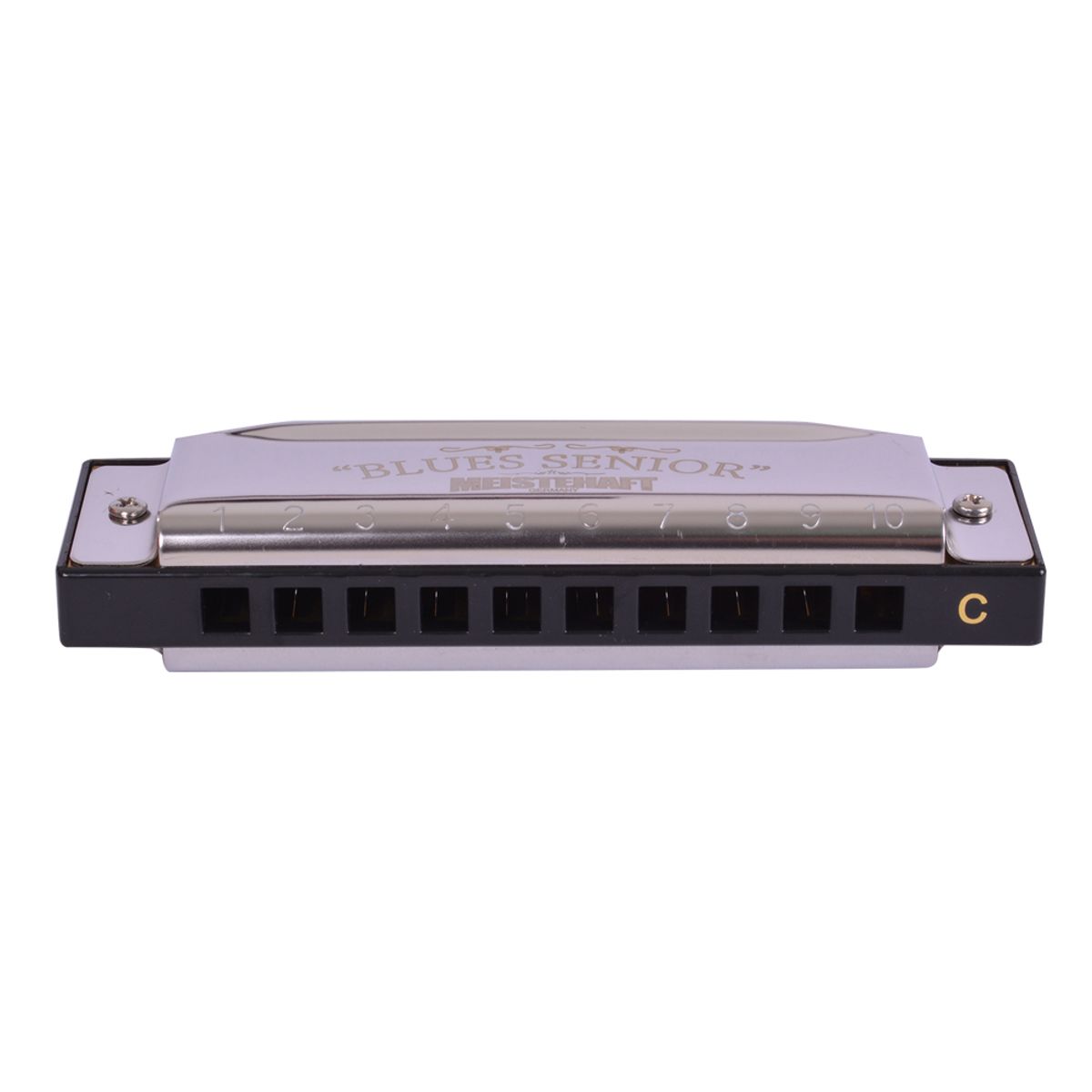 MEISTEHAFT - ARMONICA BLUES SENIOR CHROME NOTA C MEISTEHAFT