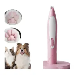 GENERICO - Afeitadora De Pelo Para Patas De Mascota Gato Perro Rosada