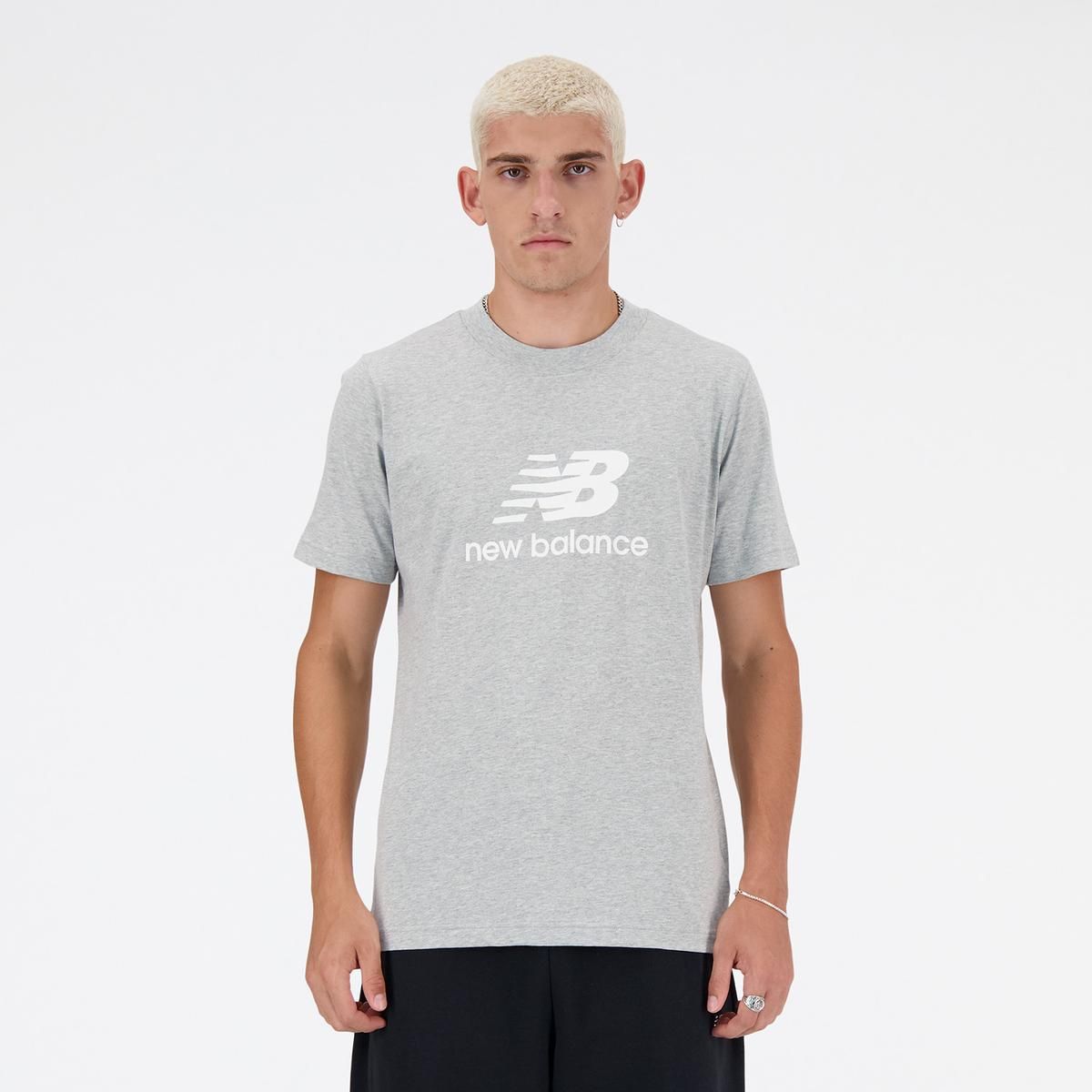 NEW BALANCE - Polera Hombre New Balance Sport Essentials Gris