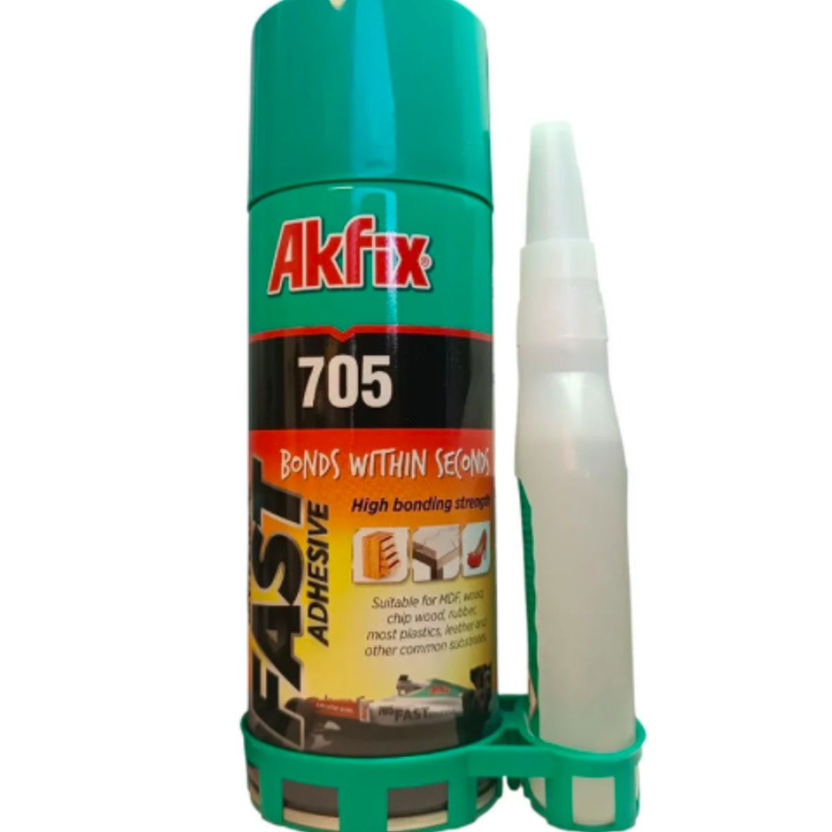 AKFIX - Adhesivo Magico Akfix 705 Secado Rápido 125g + Activador 400ml